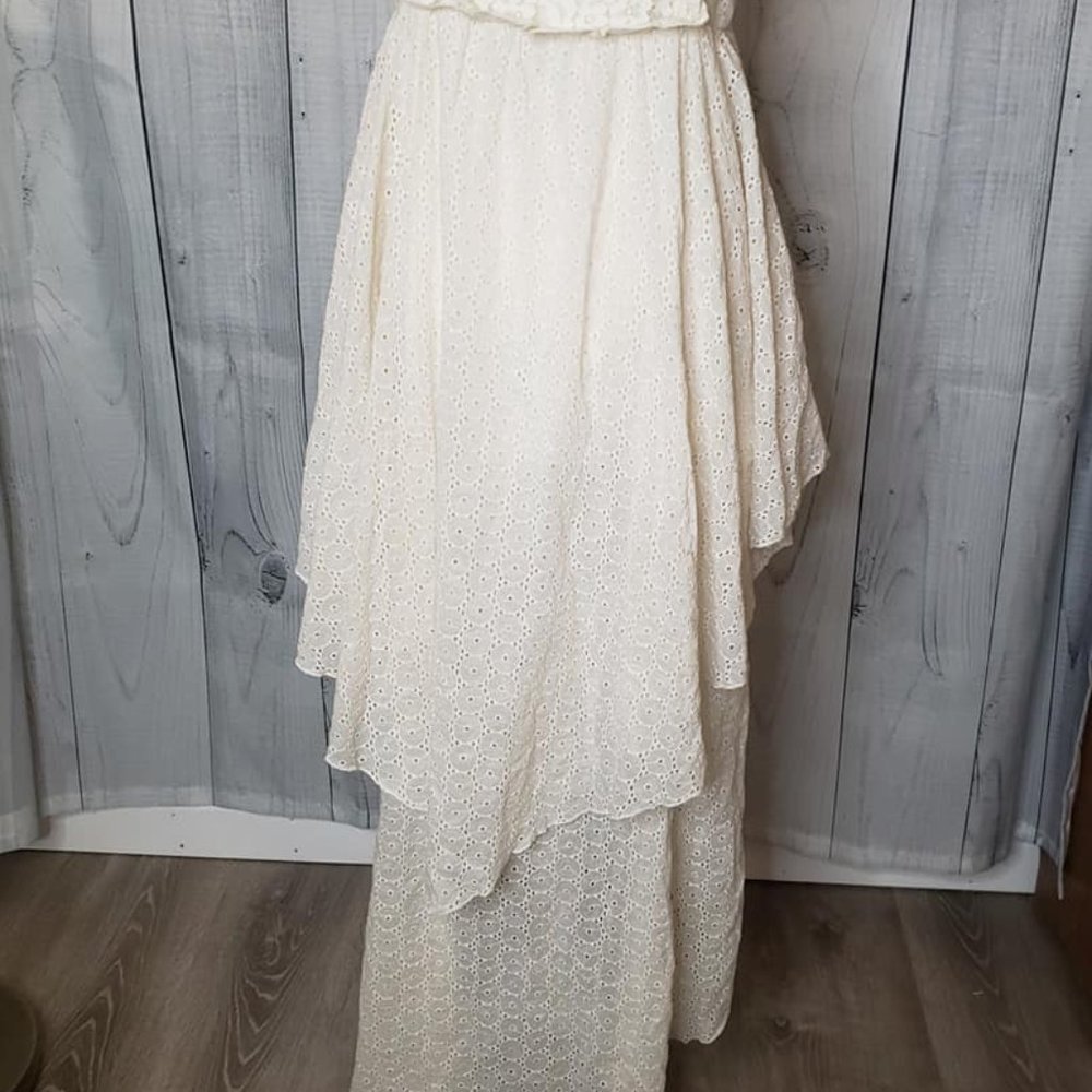 Free People Candelight Hi-Lo Dress Boho Wedding - Picture 8 of 12